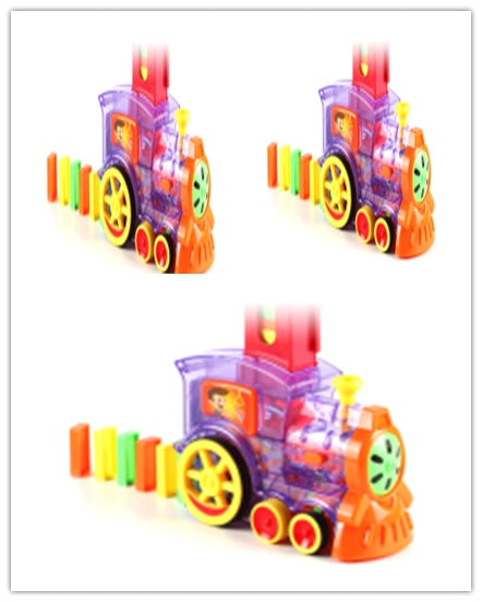 Domino Transparent Domino Little Train