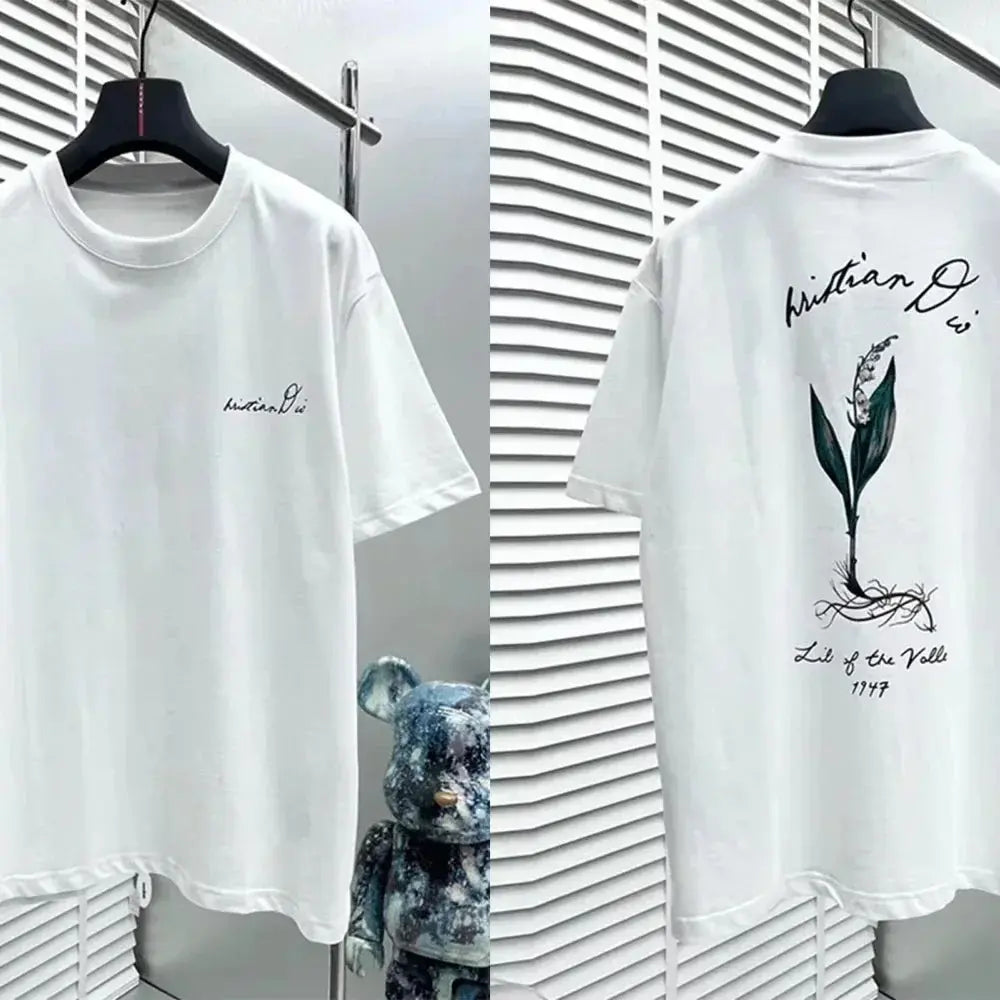 2025 Classic High Quality Men T-shirt Brand Short Sleeve Tshirt Clothing Designer Tee Luxury Women Cotton T Shirt Summer Tops Streetsharks