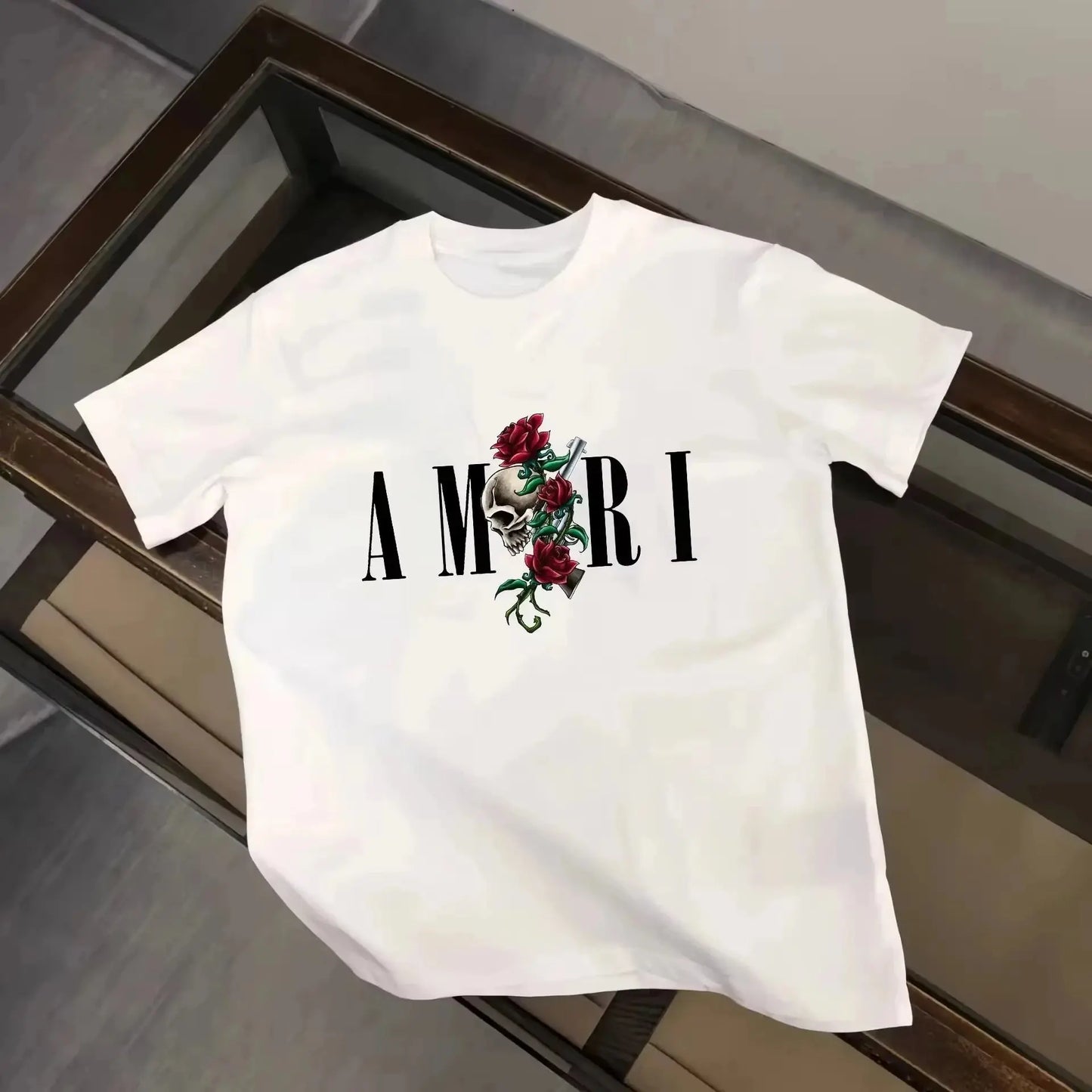 2026 Summer Graphic Print Y2k T-shirt Man Woman Short Sleeved Luxury Tees Clothing Loose Pure Cotton Soft Tops Fashion luxecrown.co.uk