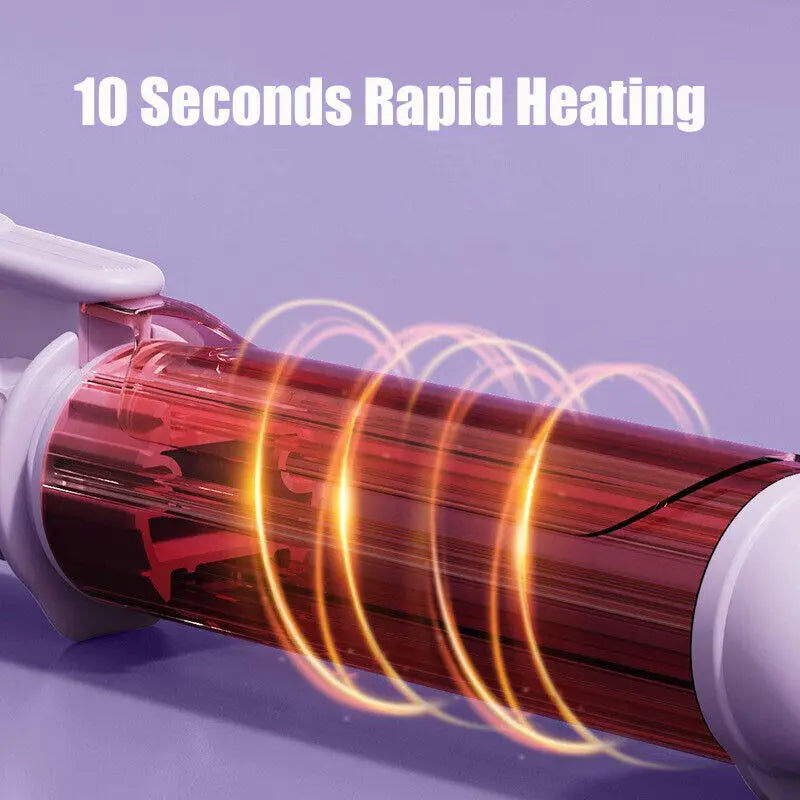 40 mm Curling Wand Curling Tongs Big Barrel Curling Iron Professional Hair Curler StreetSharks