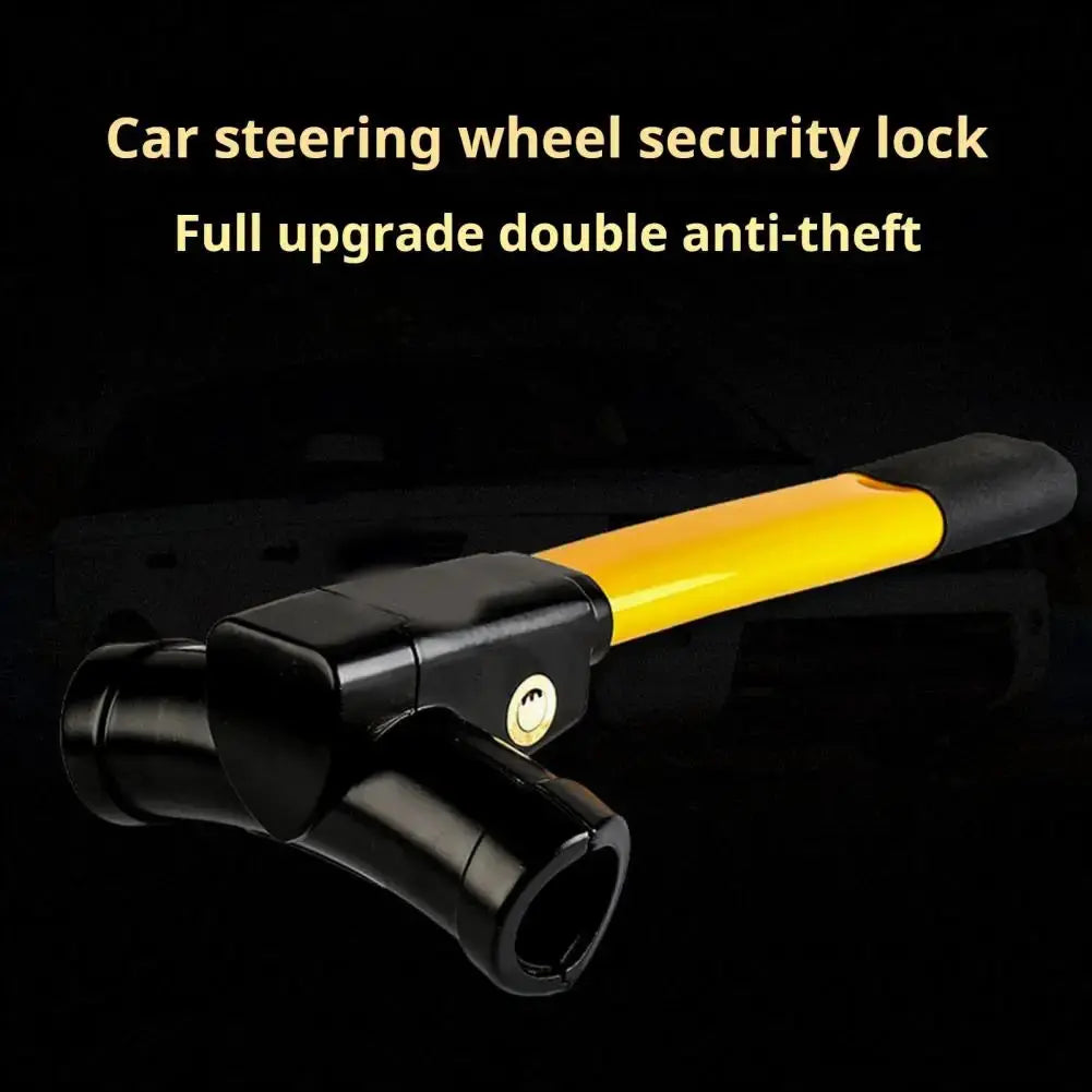 Car Accessories Anti-theft Car Lock Heavy Duty Car Steering Wheel Lock with High Visibility Anti-theft Device for Simple luxecrown.co.uk
