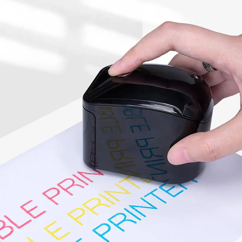 Handheld Mini Printer Portable Ink jet Cube printer StreetSharks