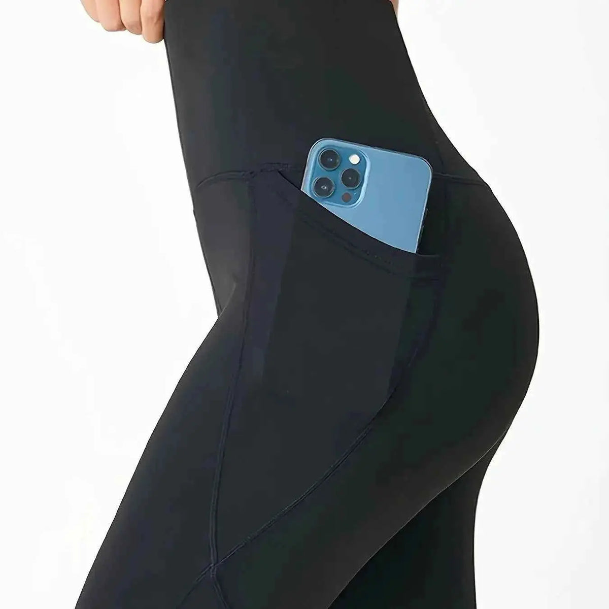 High-Waist Tummy Control Yoga Pants Women's Fitness Butt Lifting Tight Running Sport Pants Summer Cross-Border Exercise Leggings