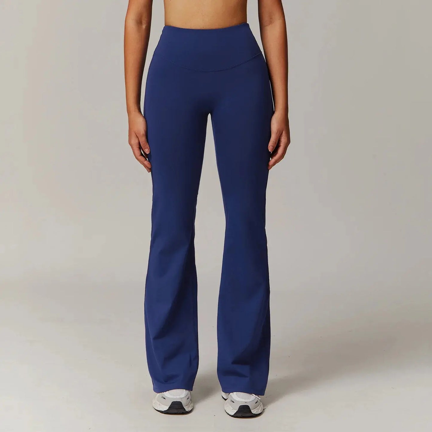 High Waist Wide Leg Pants Leggings Women Tights Fitness Bell-bottoms Yoga Elastic Leggings Push Up Gym Workout Flared Pants luxecrown.co.uk