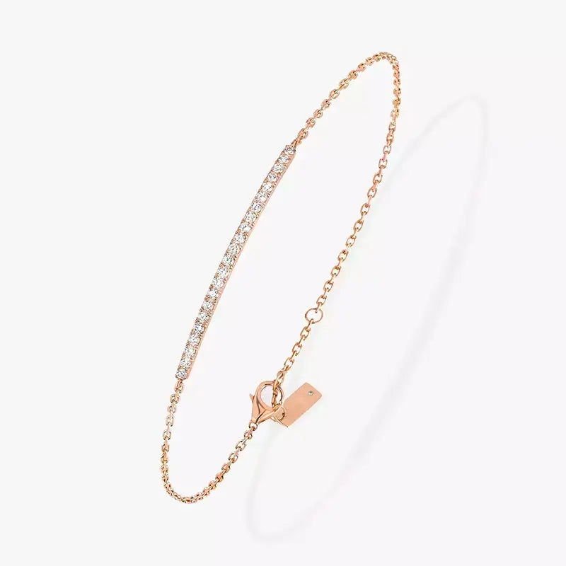 Hot sale fashion jewelry 925 silver bracelet exquisite ladies personality simple luxury jewelry party Valentine's Day gift Streetsharks