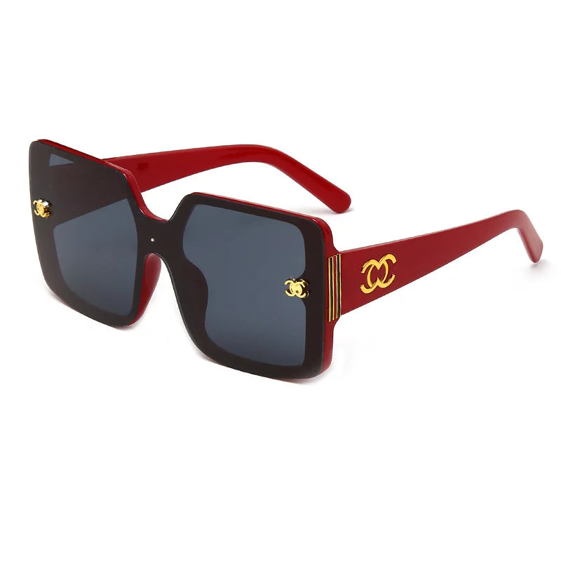 New Luxury Glamour Sunglasses for Women and Men Designer Famous Brand Glasses Square Stylish Trend Eyewear UV400 Streetsharks