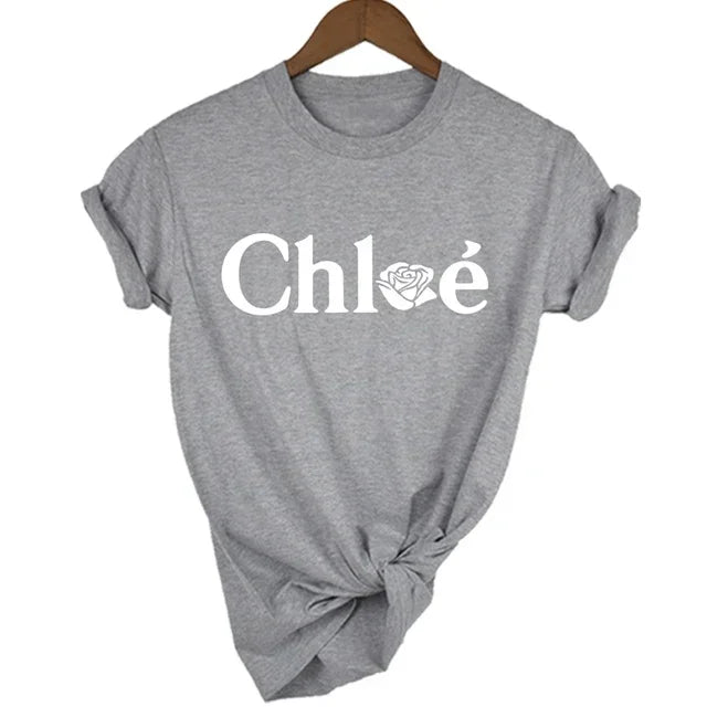 High Quality T-shirt 2024 Summer Luxury Brand Alphabet Print T-shirt Women's Fashion Graphic Women's Top Street Women's Shirt Streetsharks