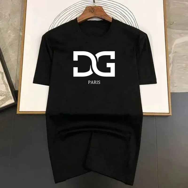Cotton Letter Print Men T Shirts Luxury Fashion Summer Brand T Shirt Casual Clothing Harajuku Short Sleeve Tops Tees Men's Streetsharks