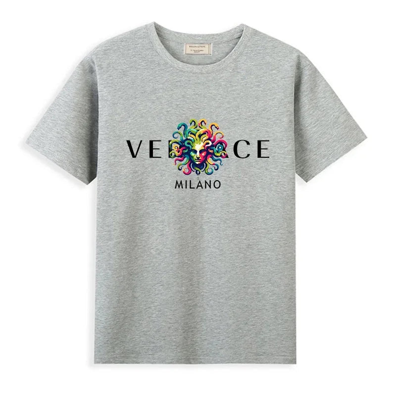 Men Luxury T Shirts High Quality Cotton Casual T Shirt for Male Designer Best Short Sleeved Vintage Trendy Tees New Cloth Streetsharks