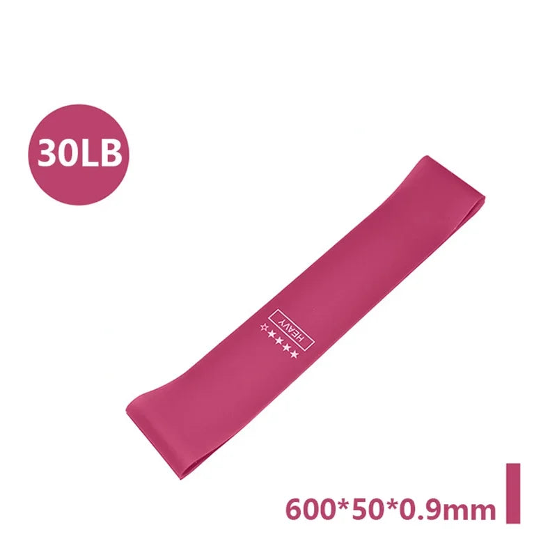 Portable Fitness Workout Equipment Rubber Resistance Bands Yoga Gym Elastic Gum Strength Pilates Crossfit Women Weight Sports luxecrown.co.uk
