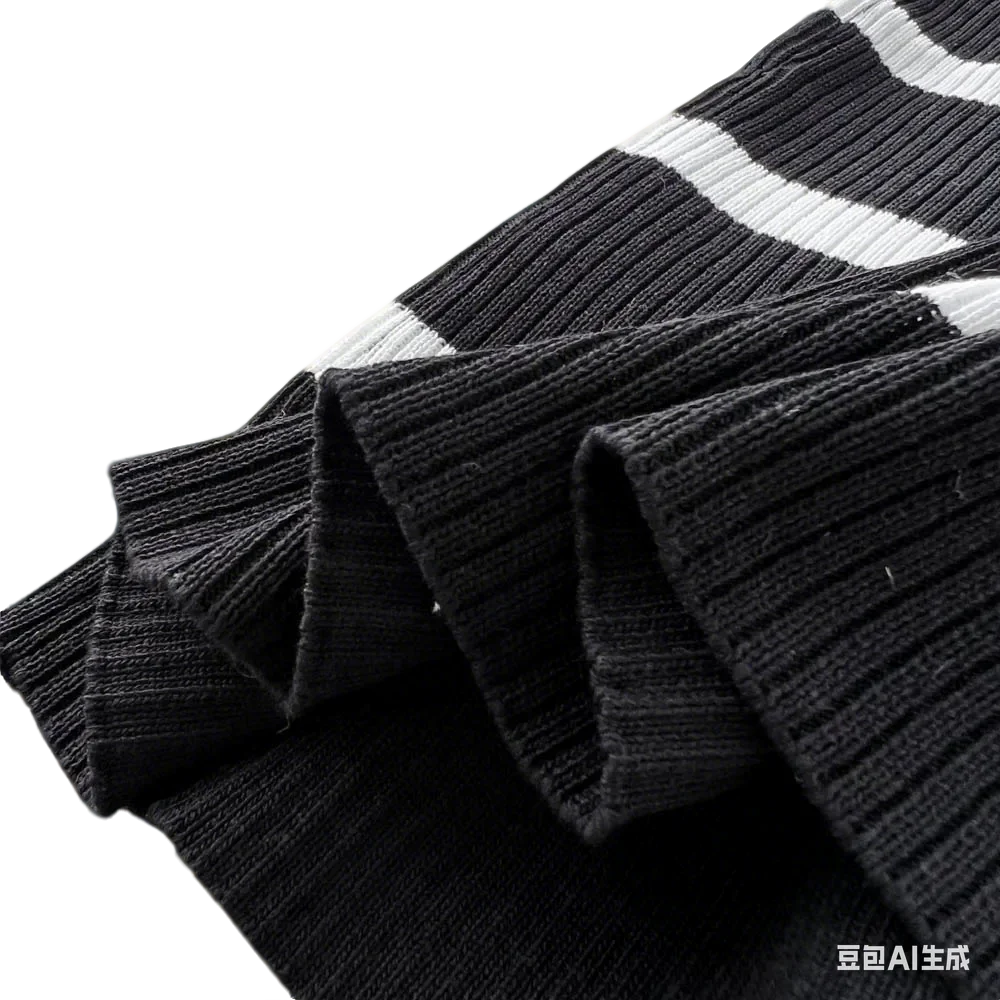 Women's 2-Piece Knit Outfit Long Sleeve Cardigan+Striped Dress Set Black White Bodycon Casual Office Party Matching Dress Set