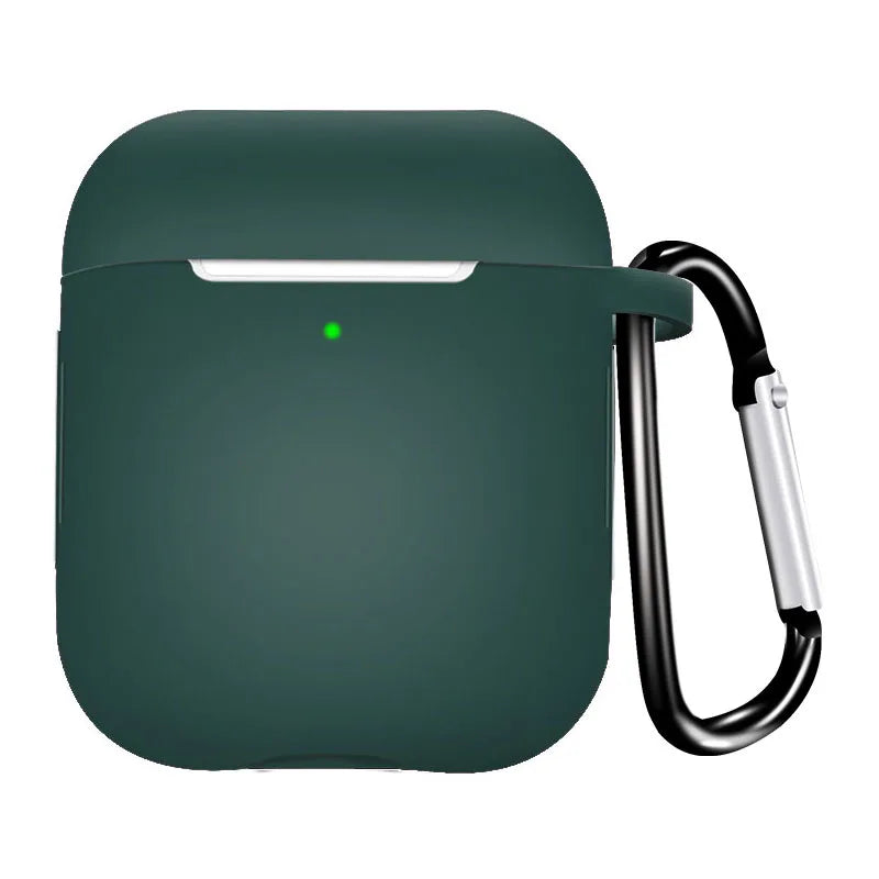 AirPods 2nd Generation Case Cover with Hook - Protective Earmuff Case luxecrown.co.uk