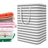 DONGDA Large Laundry Basket, 75L Collapsible Washing Laundry Linen Streetsharks