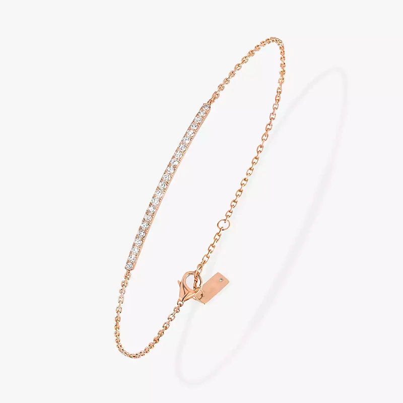 Hot sale fashion jewelry 925 silver bracelet exquisite ladies personality simple luxury jewelry party Valentine's Day gift Streetsharks