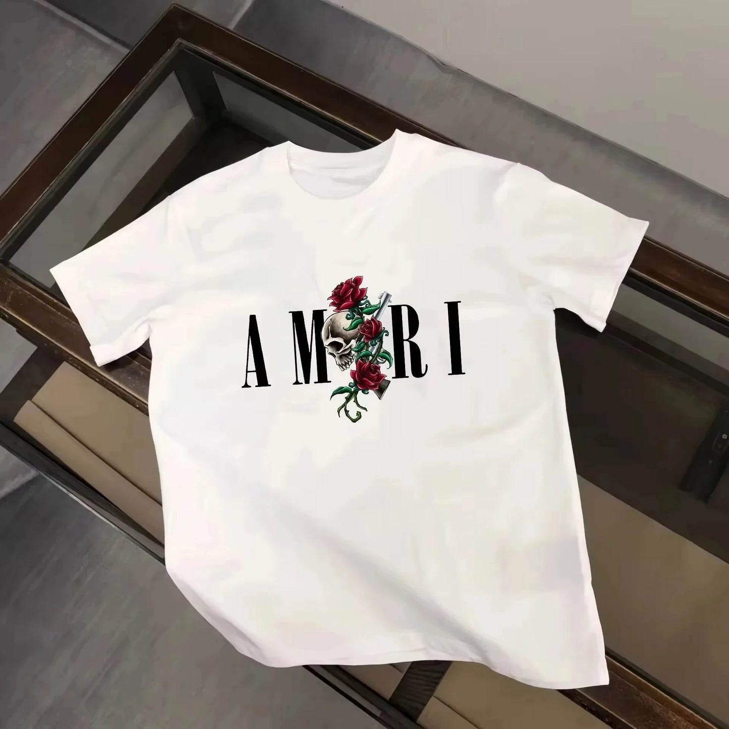 2026 Summer Graphic Print Y2k T-shirt Man Woman Short Sleeved Luxury Tees Clothing Loose Pure Cotton Soft Tops Fashion luxecrown.co.uk