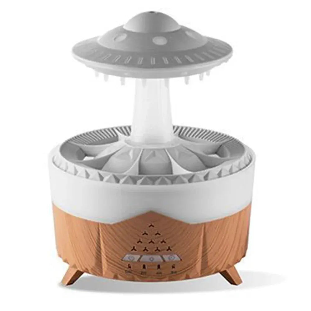Smart Remote Air LED Humidifier Mushroom Rain Essential Oil Diffuser with Colorful Lights Raindrop Aroma Humidificador for Home - Streetsharks