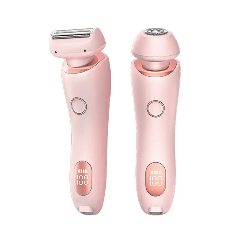 Two-in-one hair removal epilator: USB rechargeable trimmer for women's body, suitable for shaving face, legs, armpits, bikinis, hands, and pubic hair StreetSharks