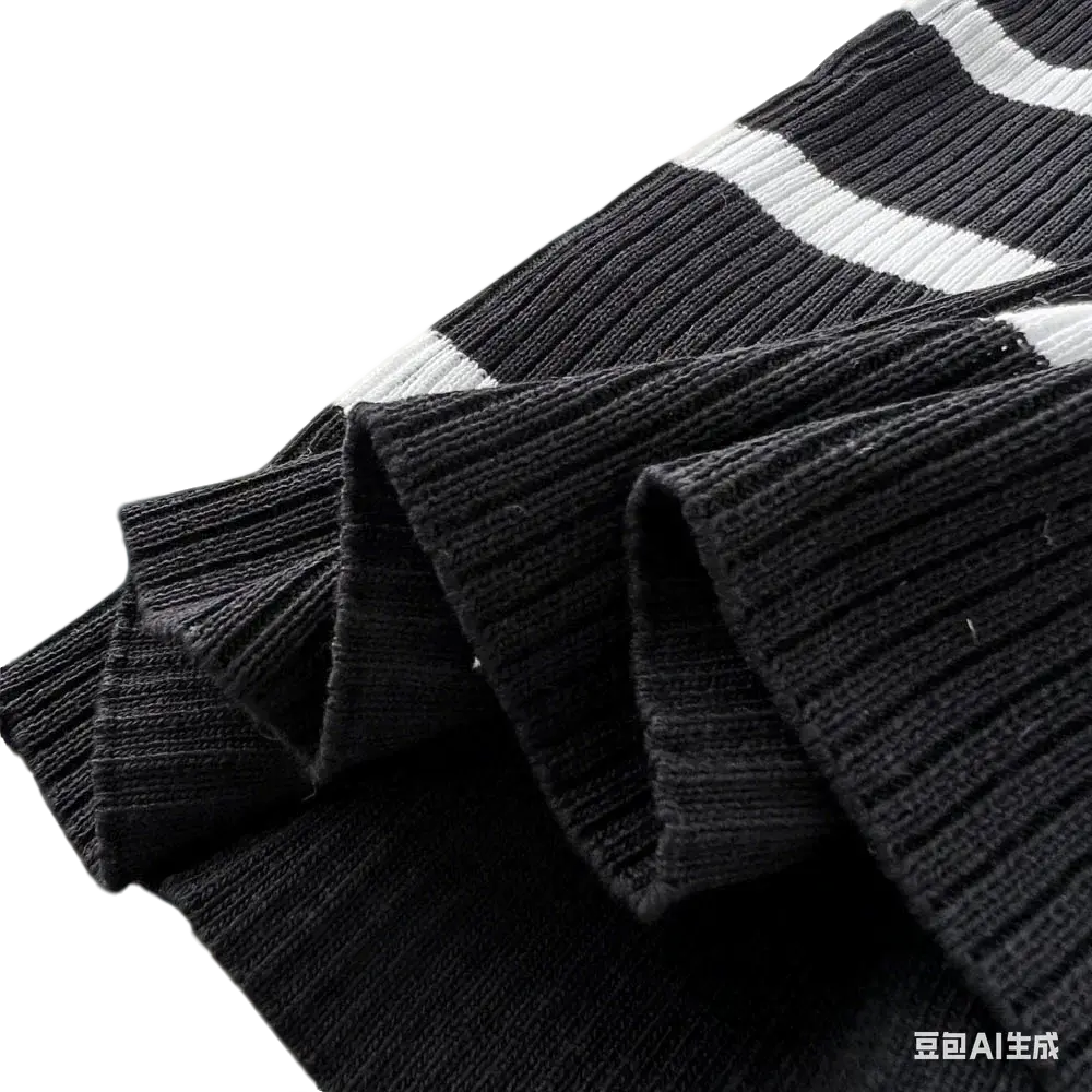 Women's 2-Piece Knit Outfit Long Sleeve Cardigan+Striped Dress Set Black White Bodycon Casual Office Party Matching Dress Set luxecrown.co.uk