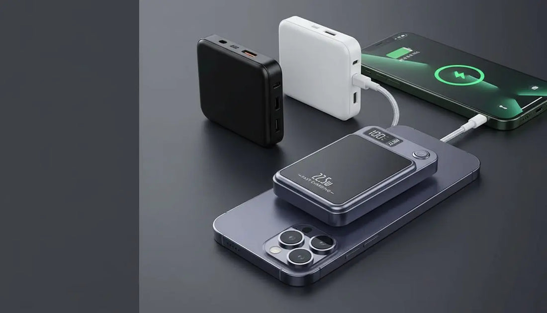 100000mAh Power Bank: Ultra Fast Magnetic Charging