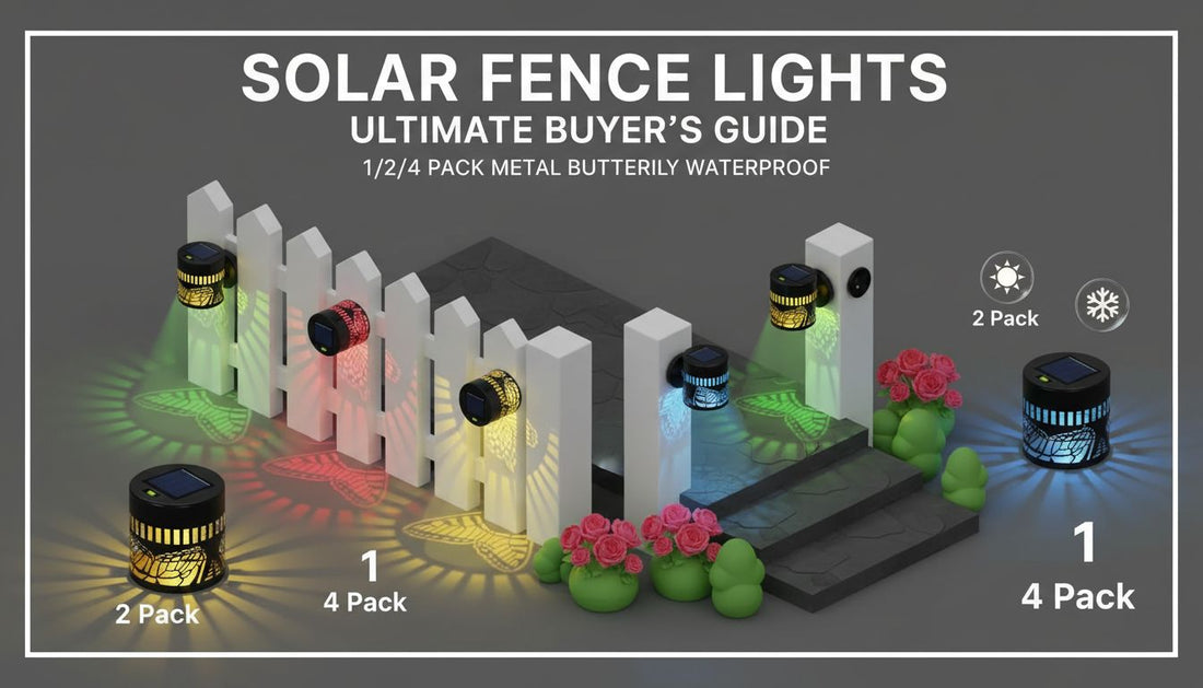 Solar Fence Lights