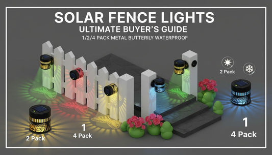 Solar Fence Lights
