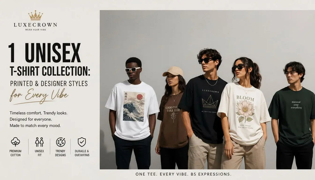 13 Unisex T-Shirts: Printed & Designer Styles for Every Vibe