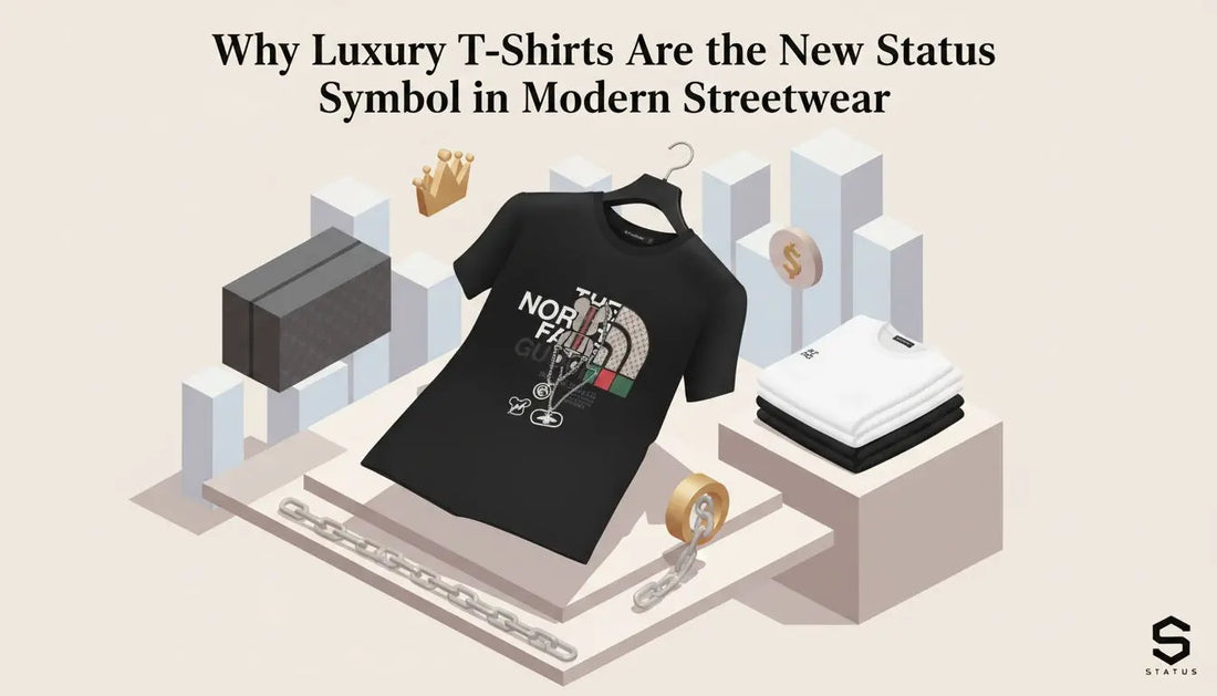 Why Luxury T-Shirts Are the New Status Symbol in Modern Streetwear