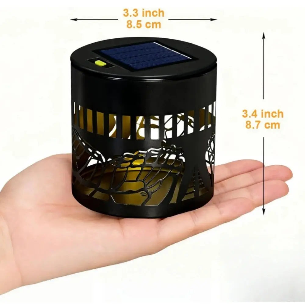 1/2/4 Pack Solar Fence Lights Metal Solar Powered Wall Deck Step Lights Butterfly Waterproof for Garden Post Patio Backyard Yard luxecrown.co.uk