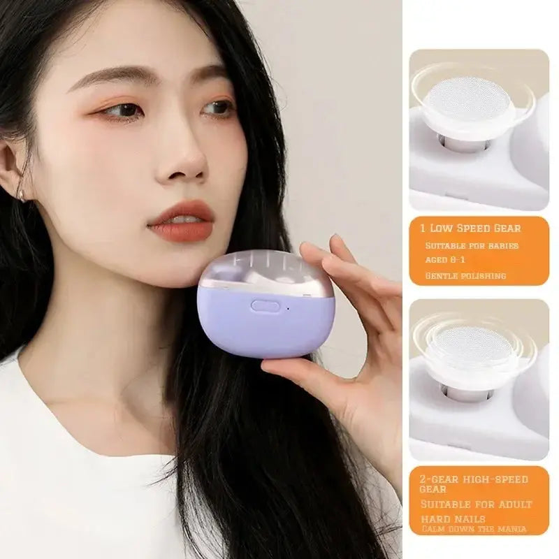 1 Pcs Electric Automatic Nail Clipper Manicure Nail Trimmer For Adult luxecrown.co.uk