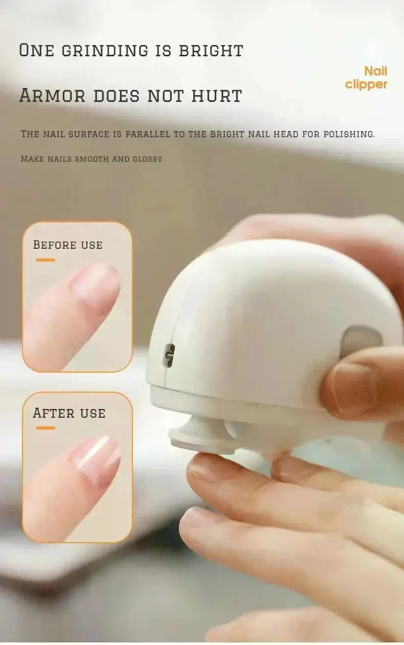 1 Pcs Electric Automatic Nail Clipper Manicure Nail Trimmer For Adult luxecrown.co.uk