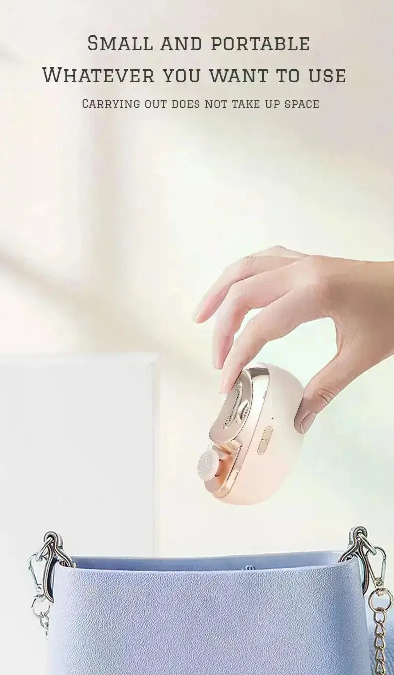 1 Pcs Electric Automatic Nail Clipper Manicure Nail Trimmer For Adult luxecrown.co.uk
