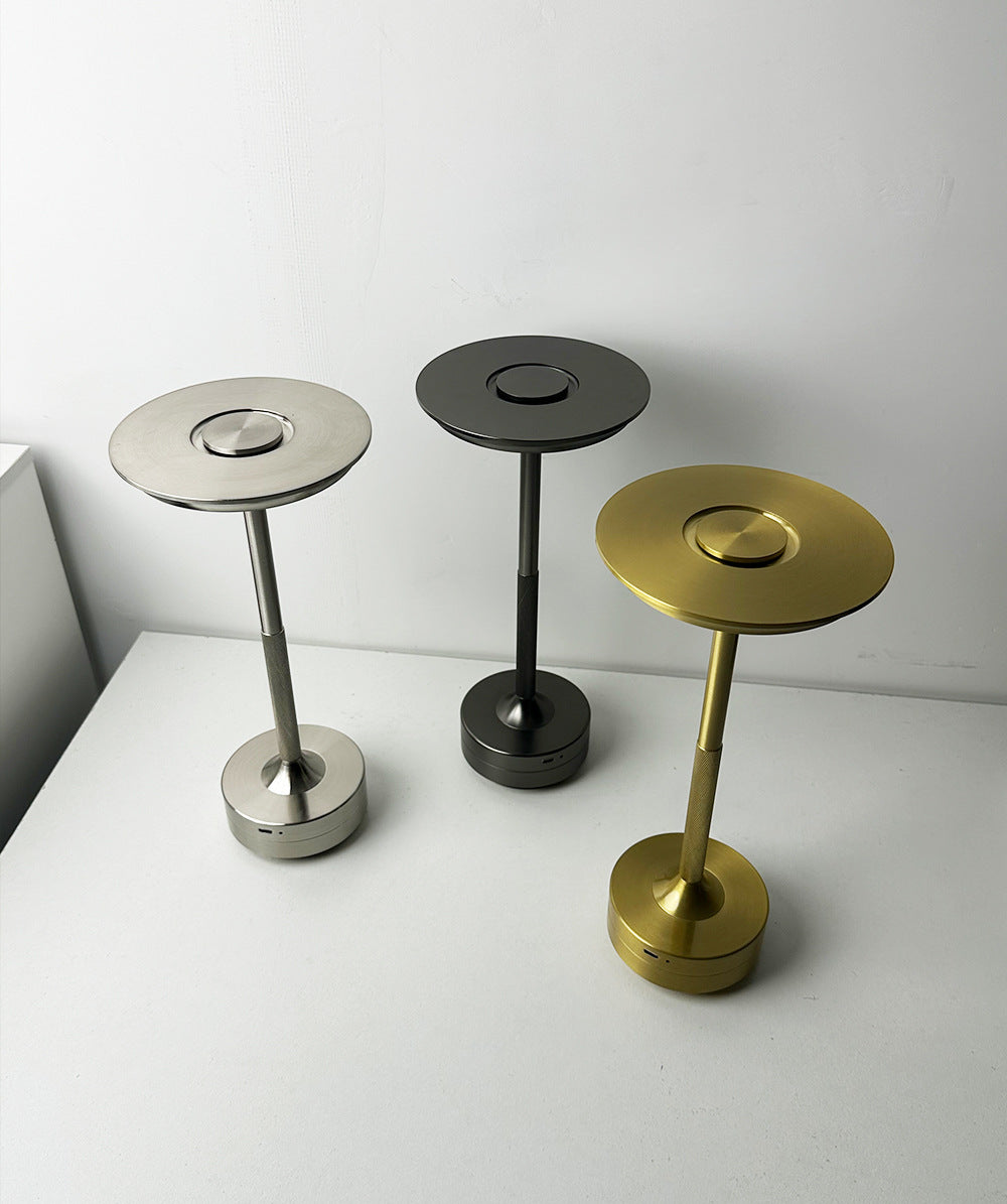 All Aluminum I-shaped Touch Table Lamp USB Charging StreetSharks