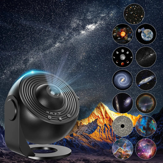 13 in 1 Star Projector, Planetarium Galaxy Projector for Bedroom, Aurora Projector, Night Light Projector for Kids Adults luxecrown.co.uk