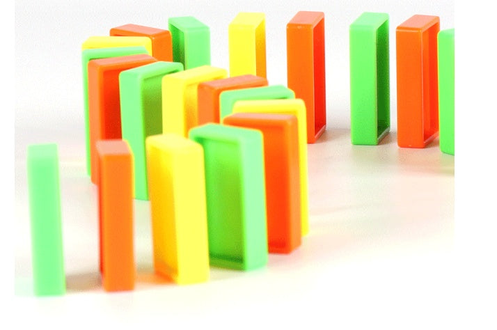 Domino Transparent Domino Little Train