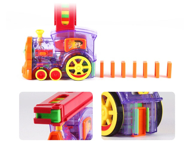 Domino Transparent Domino Little Train