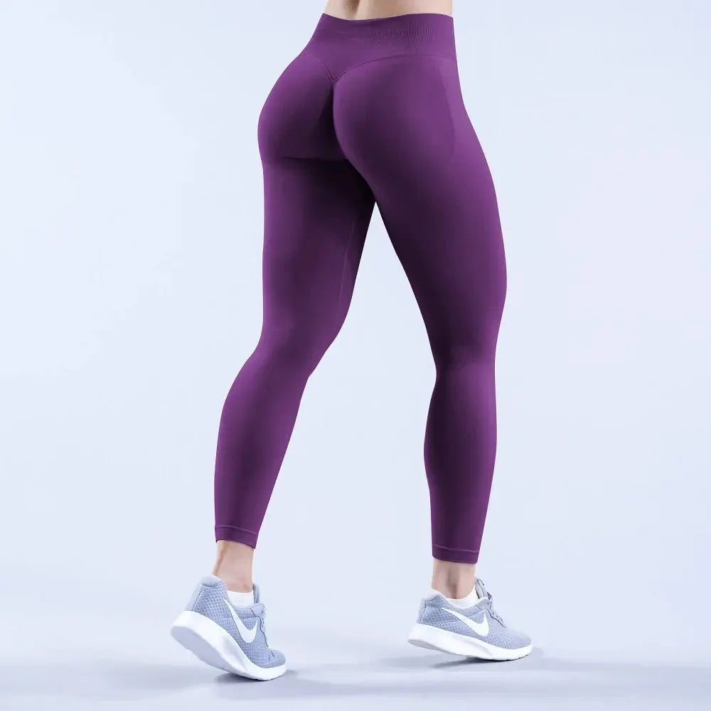 1DF-0LO 1YNE-0GO  Athletic leggings for women seamless butt-lifting Leggings  Impact Leggings  yoga  Solid-colored pants luxecrown.co.uk