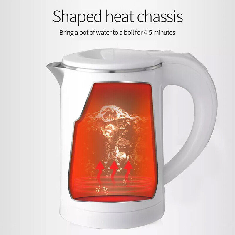 600ML Portable Electric Water Kettle Ideal For Travel Camping Caravan 800W StreetSharks