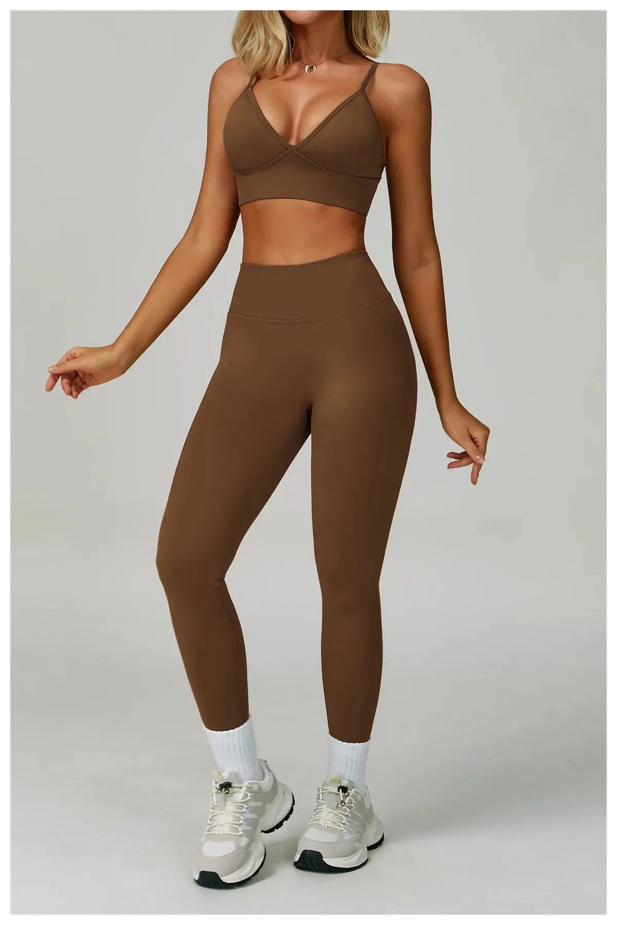 2/3PCS Yoga Suit Sports Set Women Tracksuit Gym Set Seamless Running Workout Set Push Up Long Sleeve Sports Jacket Yoga Clothing luxecrown.co.uk