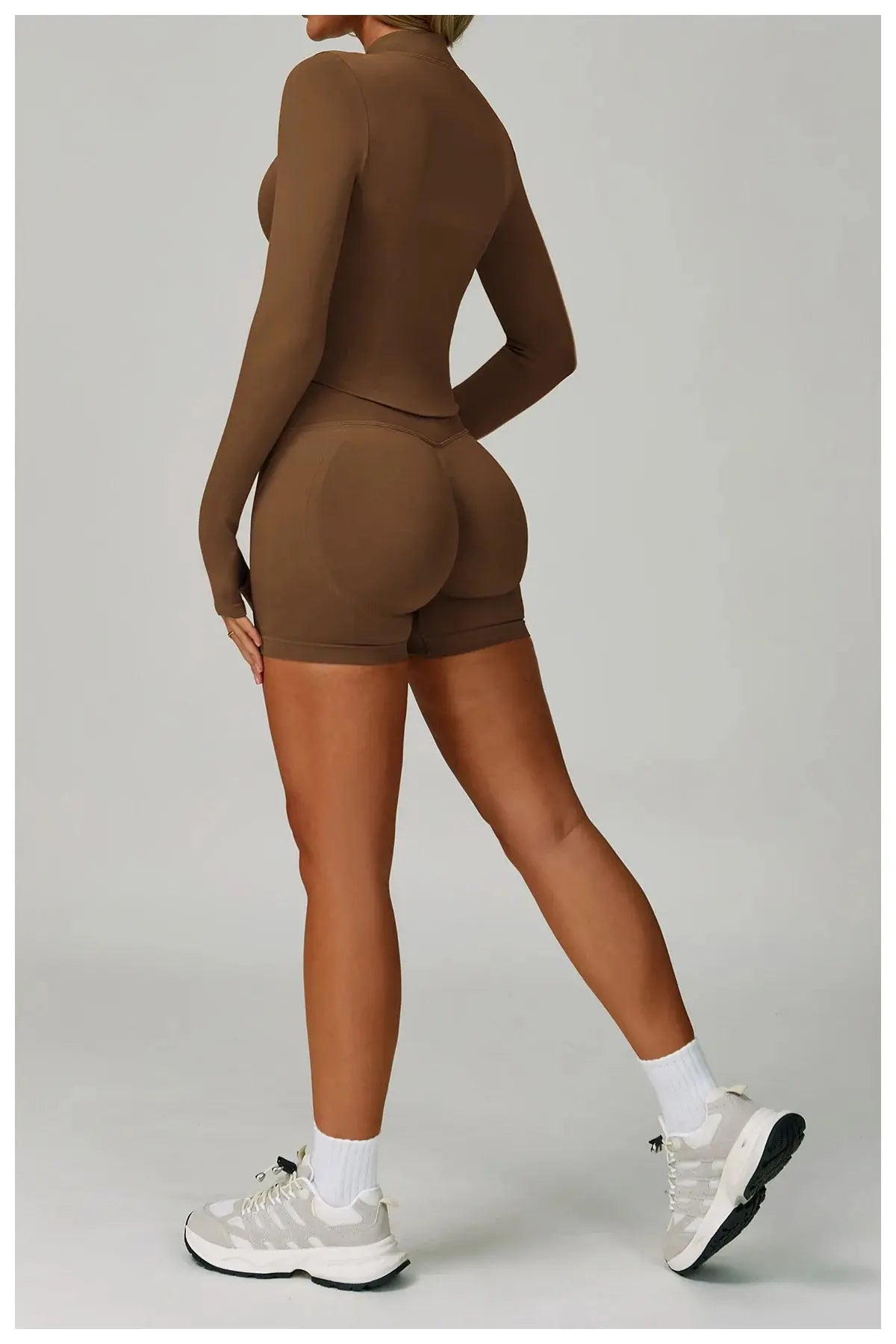 2/3PCS Yoga Suit Sports Set Women Tracksuit Gym Set Seamless Running Workout Set Push Up Long Sleeve Sports Jacket Yoga Clothing luxecrown.co.uk