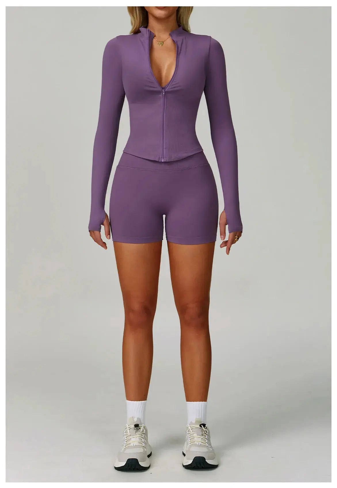 2/3PCS Yoga Suit Sports Set Women Tracksuit Gym Set Seamless Running Workout Set Push Up Long Sleeve Sports Jacket Yoga Clothing luxecrown.co.uk