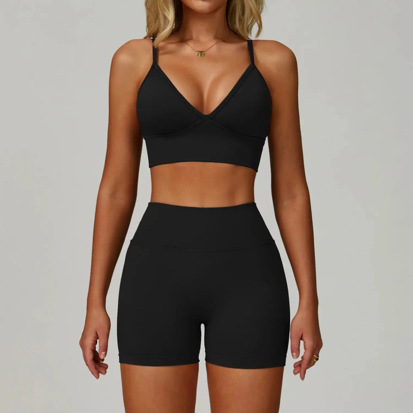 2/3PCS Yoga Suit Sports Set Women Tracksuit Gym Set Seamless Running Workout Set Push Up Long Sleeve Sports Jacket Yoga Clothing luxecrown.co.uk