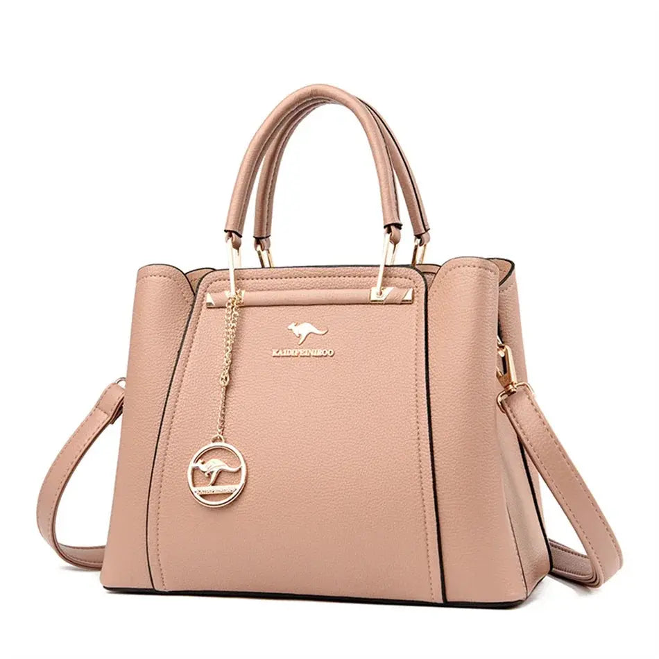 2024 Luxury Women Designer 3 Layers Shoulder Crossbody Sac Ladies Large Capacity Leather Handbags Shopper Brand Messenger Totes Streetsharks