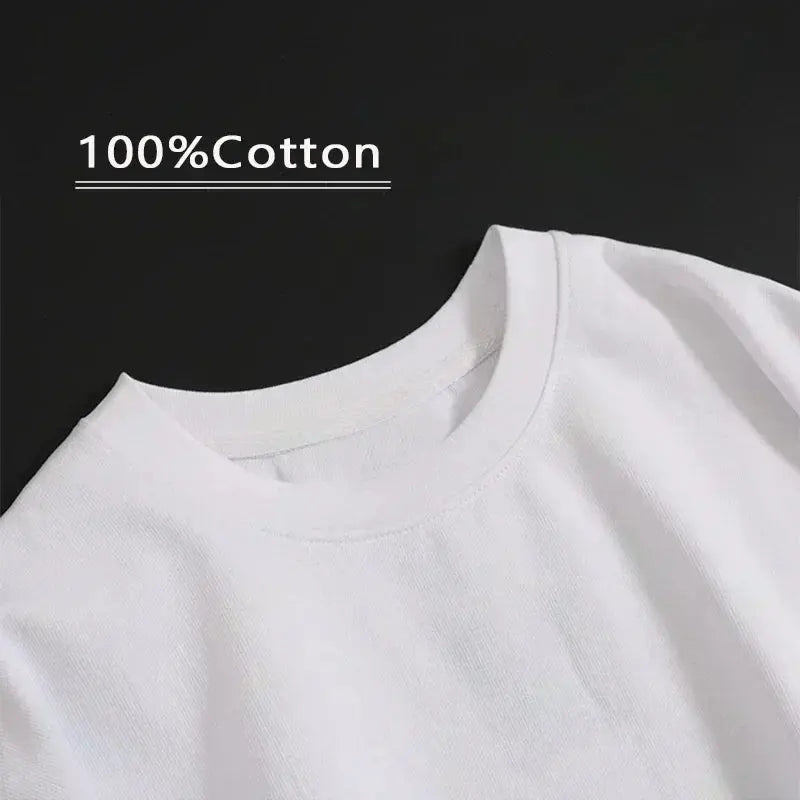 2024 Pure Cotton Luxury Brand Summer Women's T-shirt Fun Bear Print Round Neck Trendy Hip Hop Street Clothing Top S-4XL Streetsharks