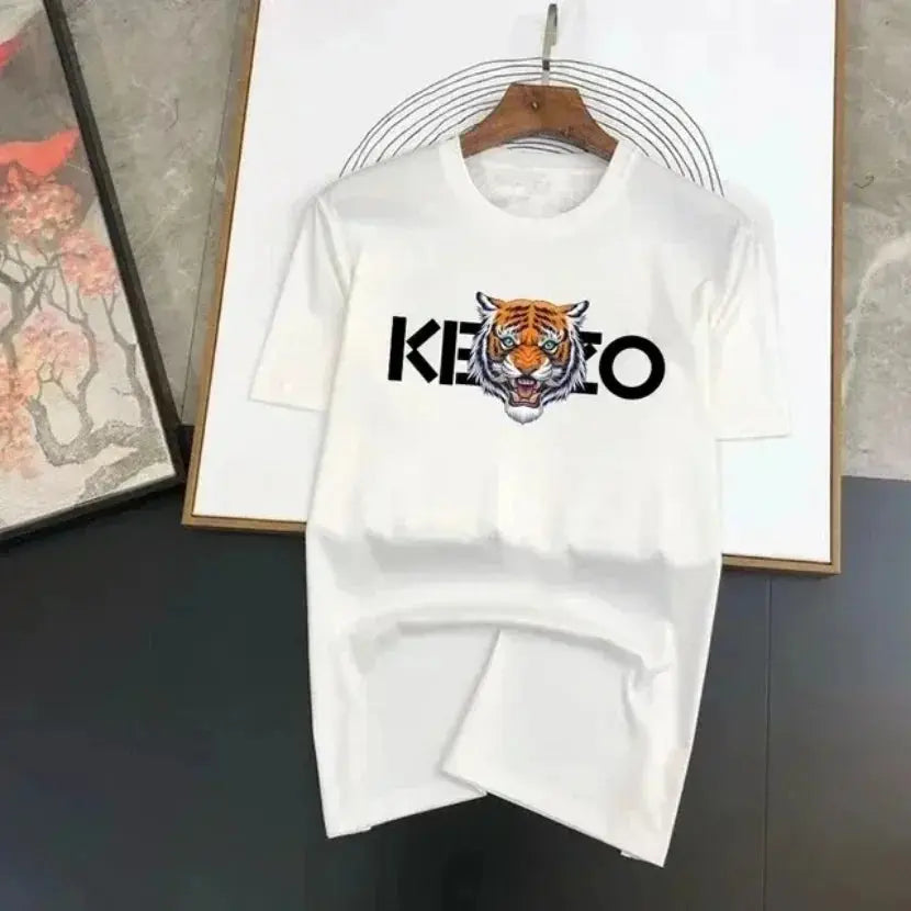 2024 Summer Men Women Cotton Tshirt Oversized Short Sleeve T Shirt Luxury Brand Print T-shirt Tops Tee Trend Streetwear Clothes Streetsharks