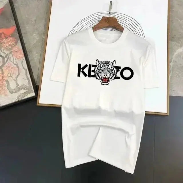 2024 Summer Men Women Cotton Tshirt Oversized Short Sleeve T Shirt Luxury Brand Print T-shirt Tops Tee Trend Streetwear Clothes Streetsharks