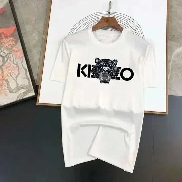 2024 Summer Men Women Cotton Tshirt Oversized Short Sleeve T Shirt Luxury Brand Print T-shirt Tops Tee Trend Streetwear Clothes Streetsharks