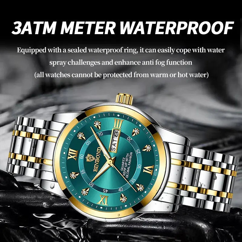 2024 Top Brand Luxury Fashion Diver Watch Men 30ATM Waterproof Date Clock Sport Watches Mens Quartz Wristwatch Relogio Masculino luxecrown.co.uk