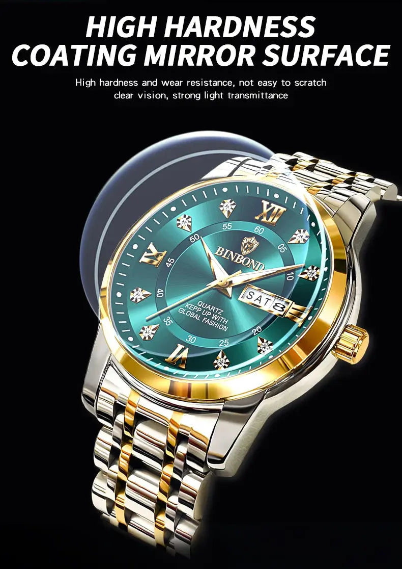 2024 Top Brand Luxury Fashion Diver Watch Men 30ATM Waterproof Date Clock Sport Watches Mens Quartz Wristwatch Relogio Masculino luxecrown.co.uk