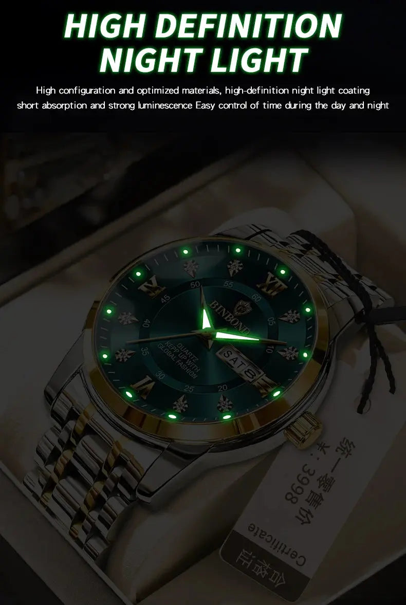 2024 Top Brand Luxury Fashion Diver Watch Men 30ATM Waterproof Date Clock Sport Watches Mens Quartz Wristwatch Relogio Masculino luxecrown.co.uk