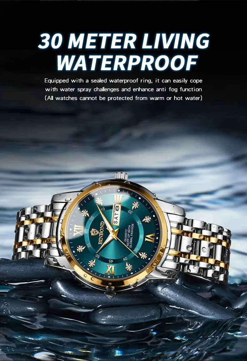 2024 Top Brand Luxury Fashion Diver Watch Men 30ATM Waterproof Date Clock Sport Watches Mens Quartz Wristwatch Relogio Masculino luxecrown.co.uk